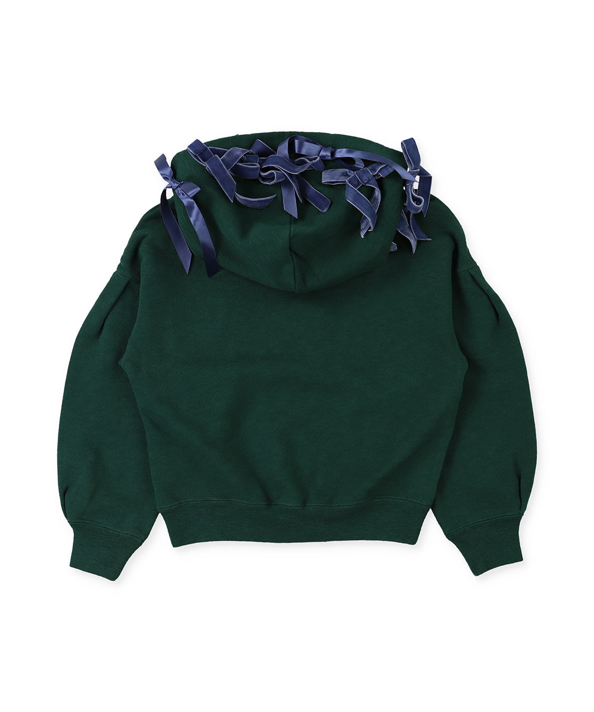 Brushed Fleece Ribbon Hoodie