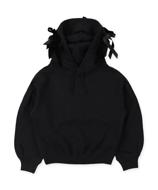 Brushed Fleece Ribbon Sweat Hoodie
