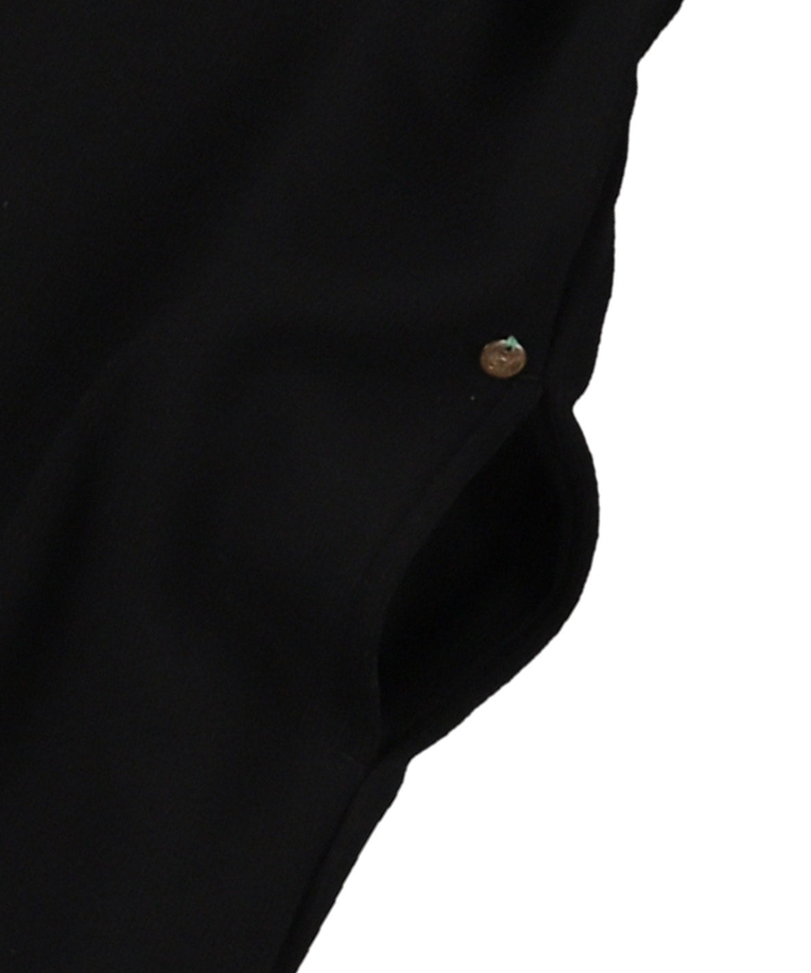 Vintage Fleece Denim Balloon-sleeve Sweat Dress