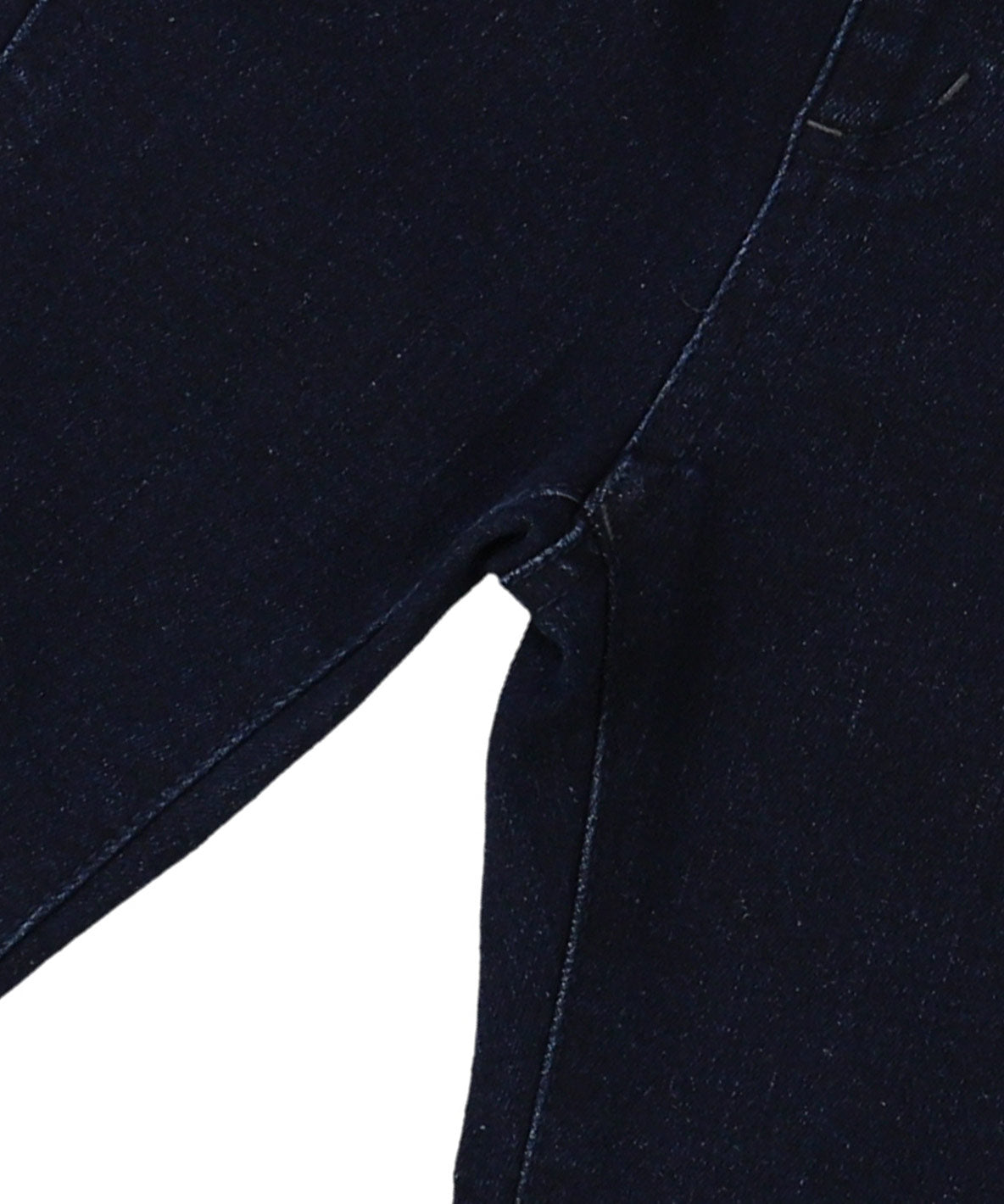 Stretch Denim Slit Pants