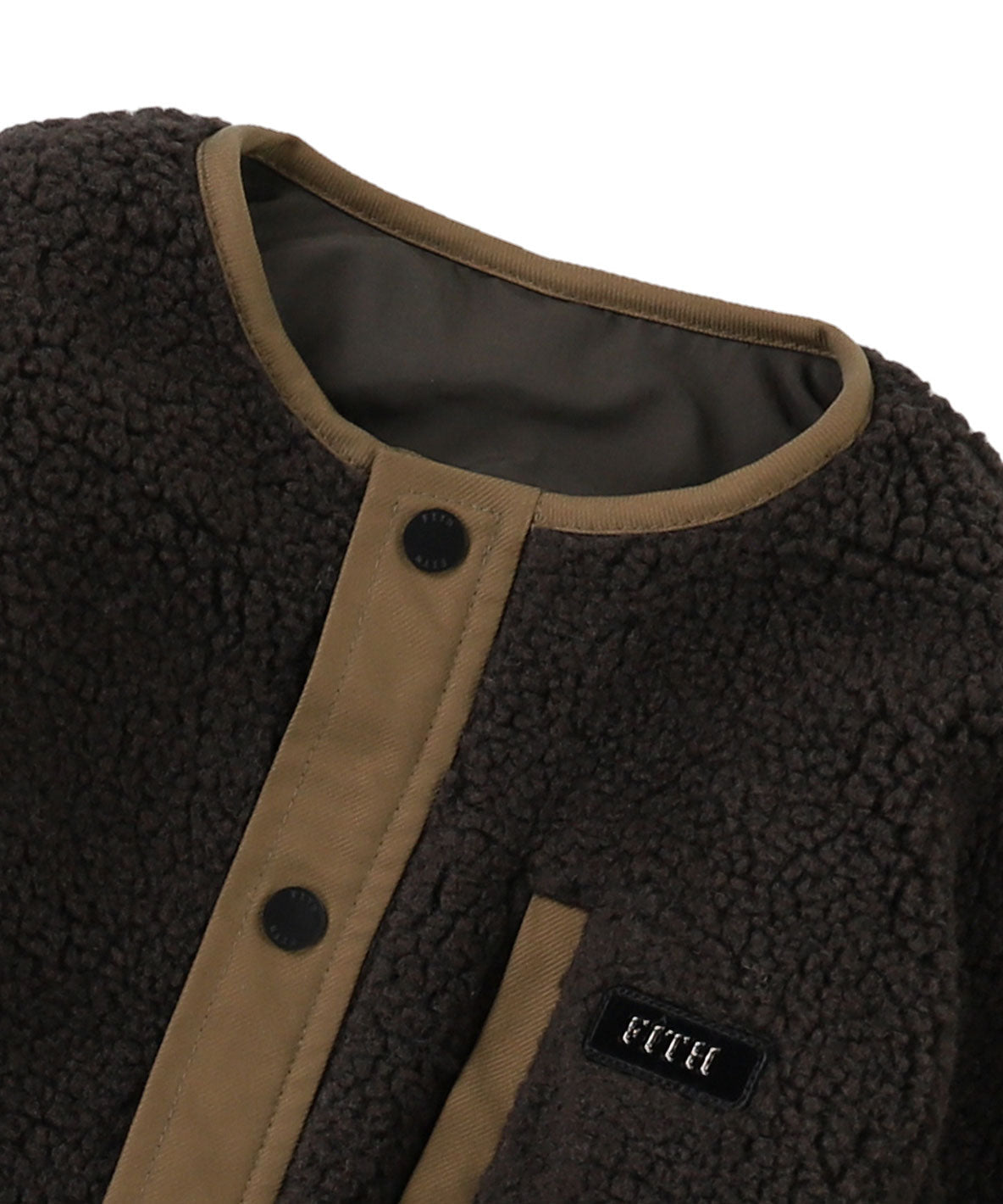 Heat Warm Sheep Boa Reversible Coat