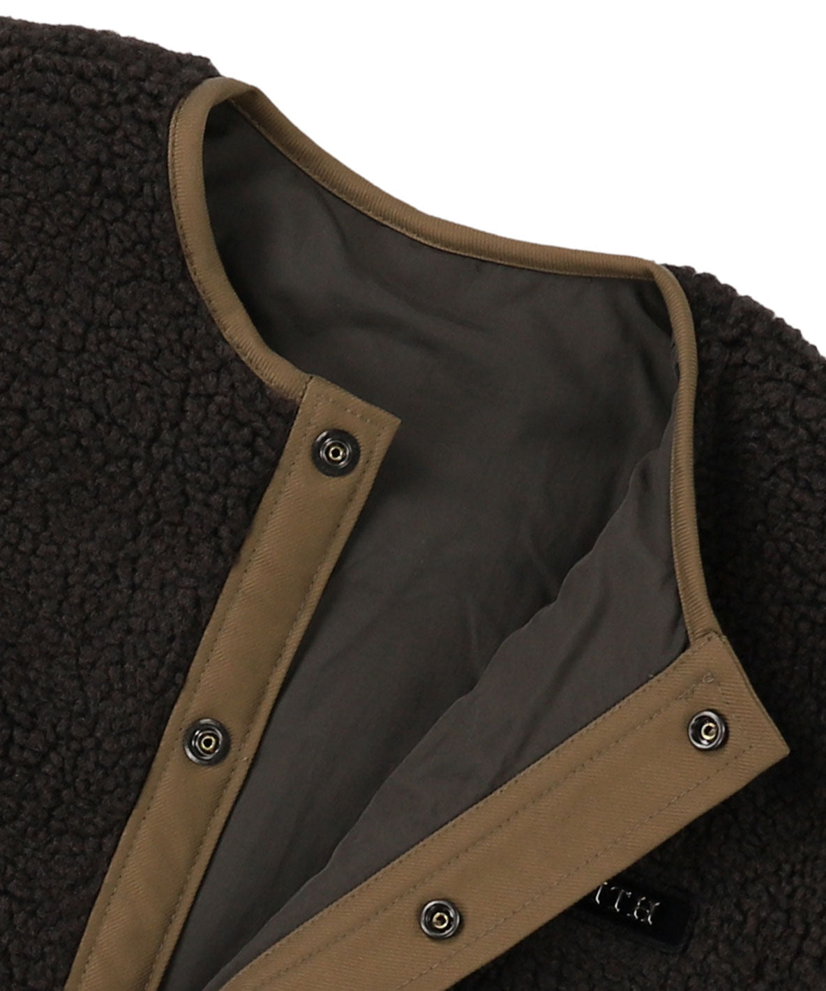 Heat Warm Sheep Boa Reversible Coat