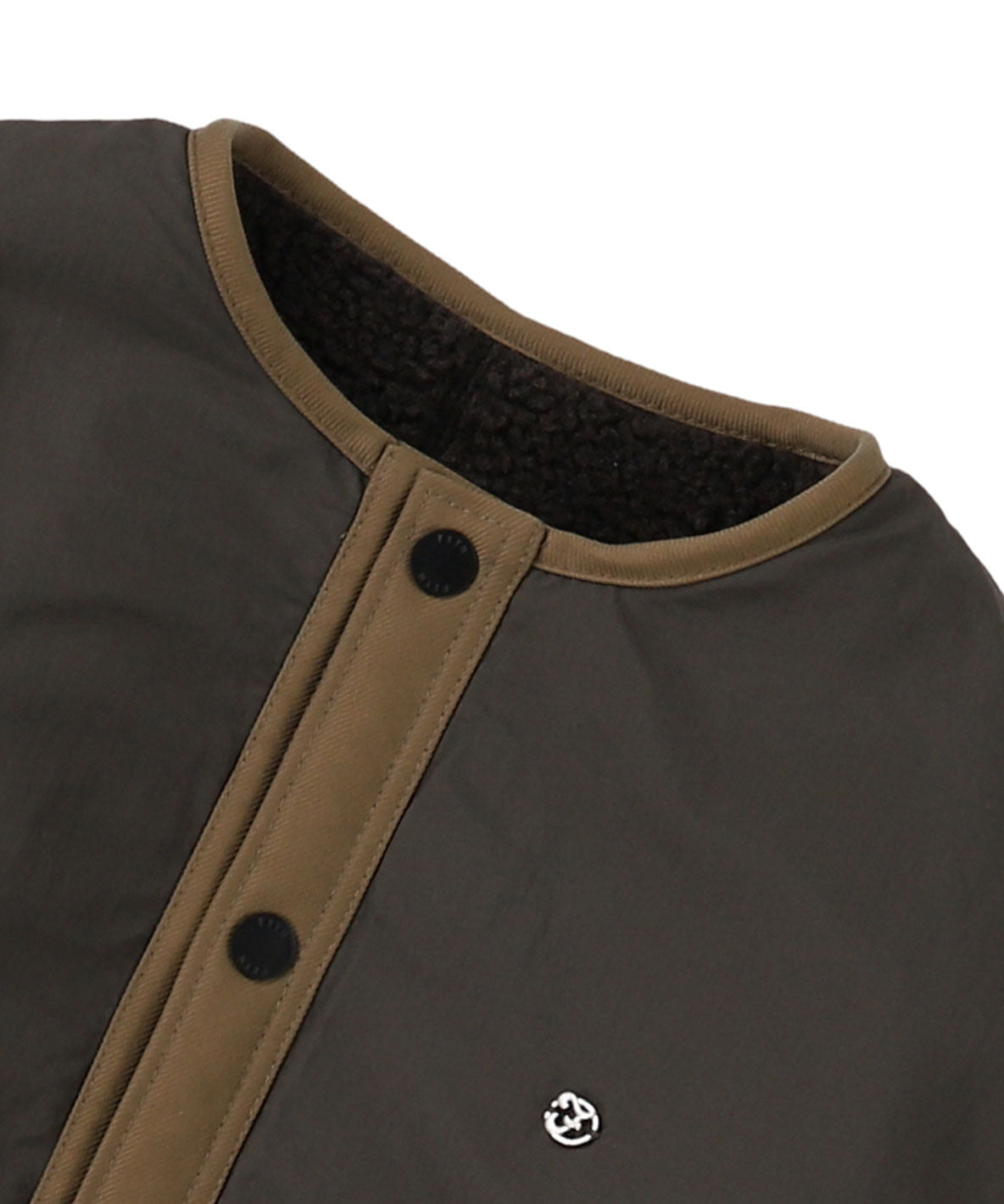 Heat Warm Sheep Boa Reversible Coat