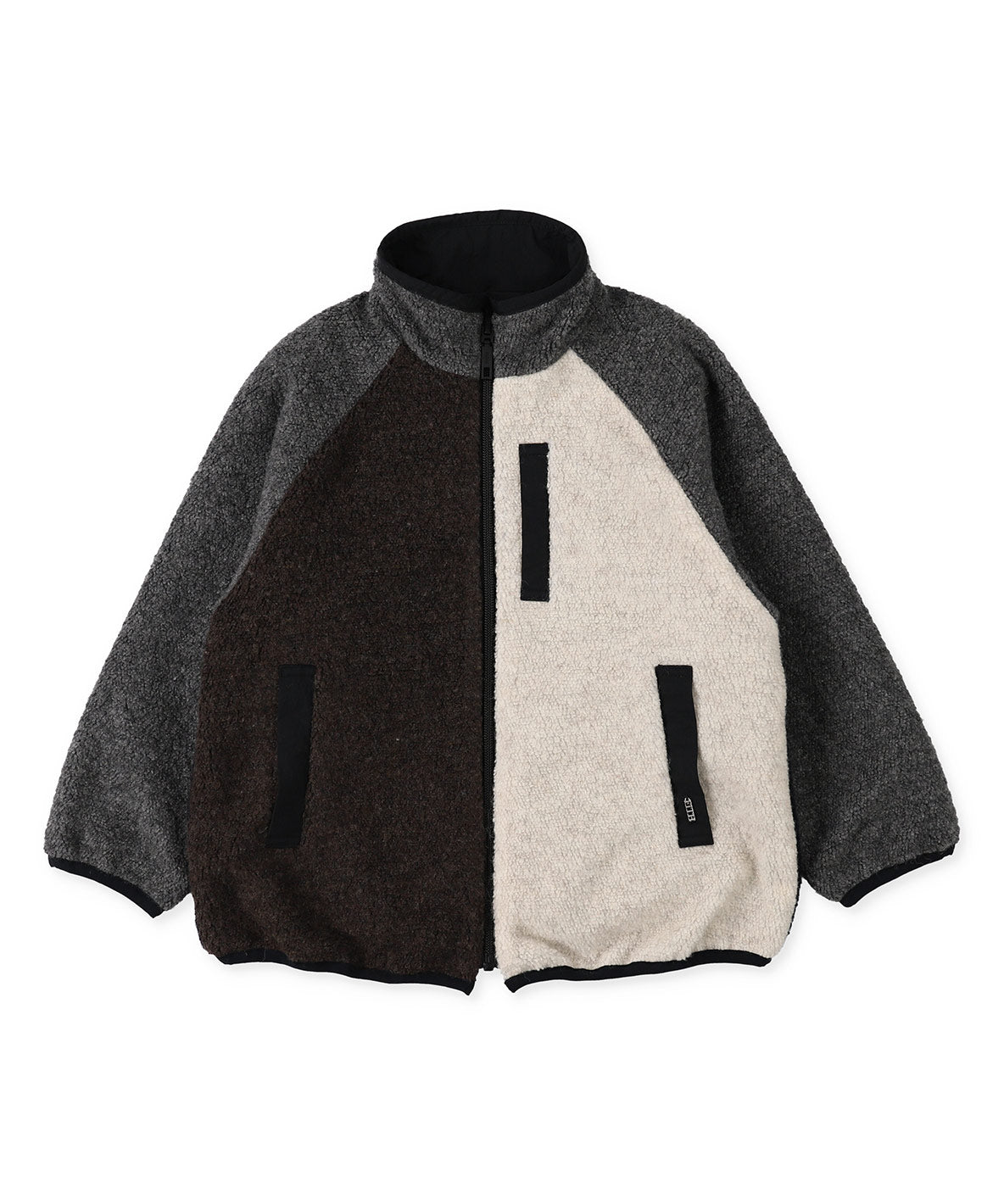 Light Pile Reversible Blouson