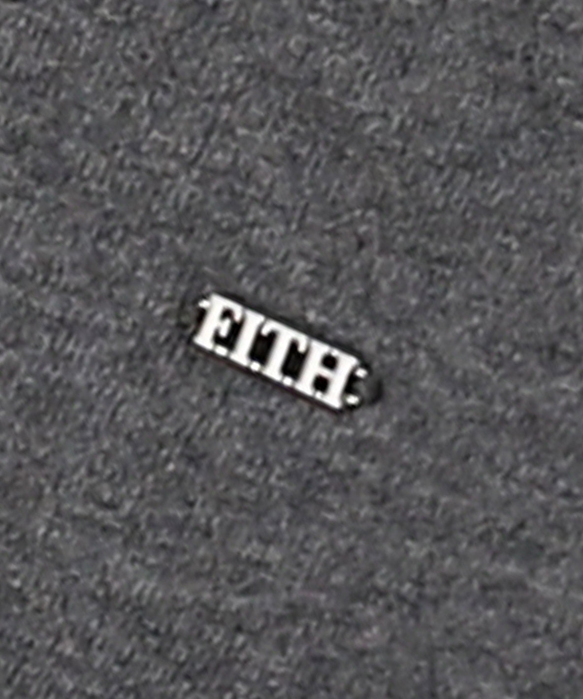 Combination Knit Detachable Collar Sweatshirt