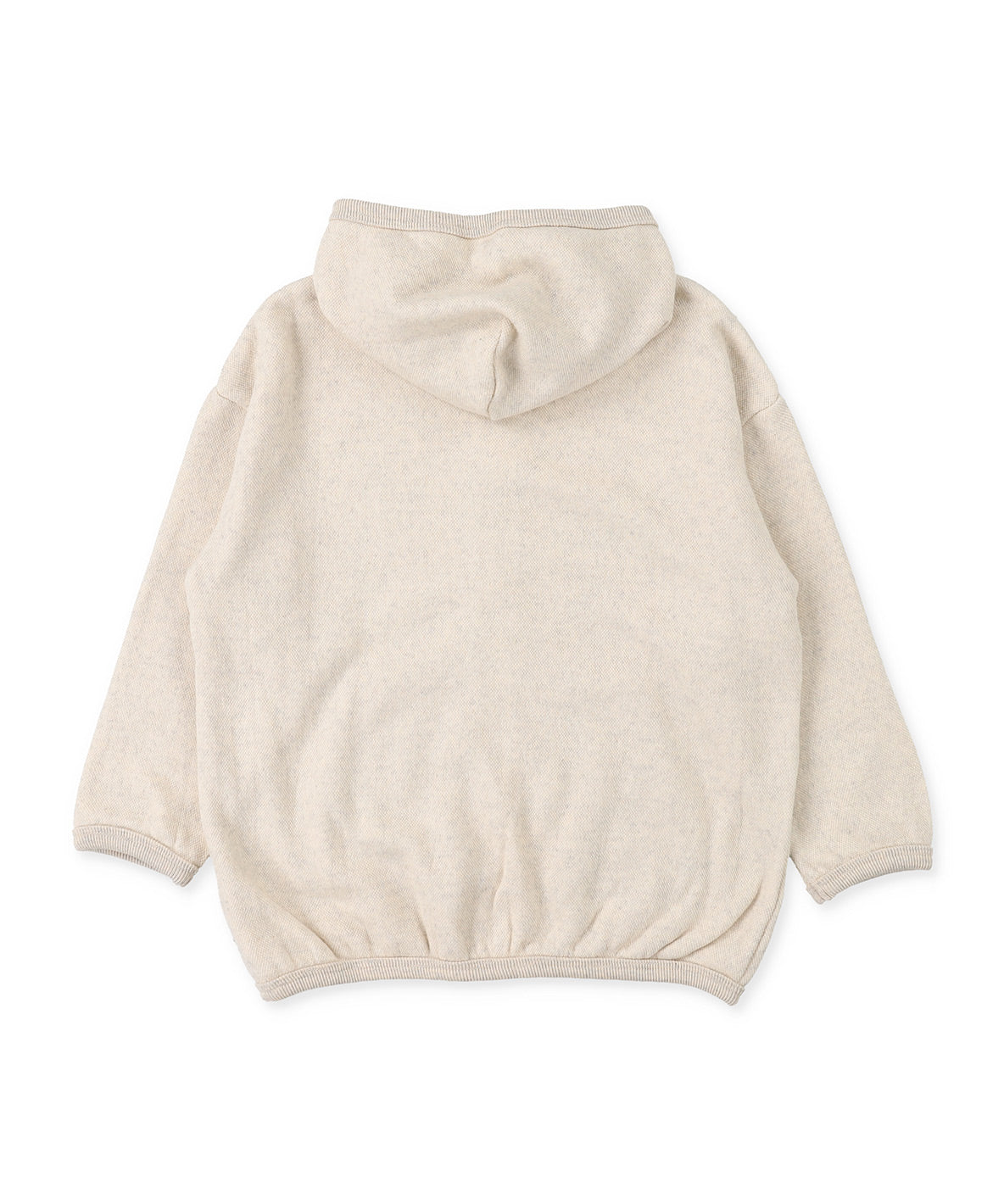 Long-cut Looped Pile Zip-up Hoodie