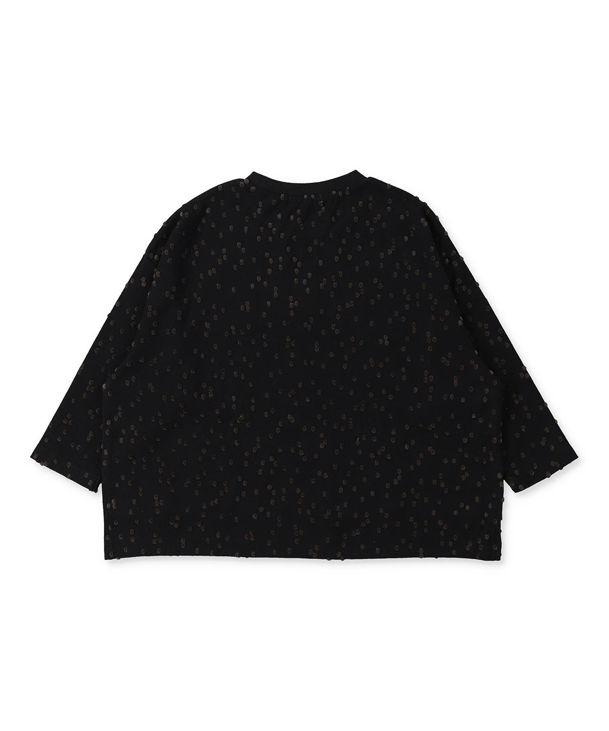 Velore-cut Small Dot Jaqcurad Wide Tee