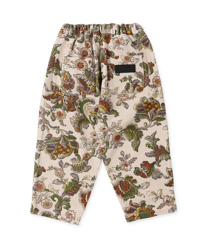 Botanical Print Corduroy Pants