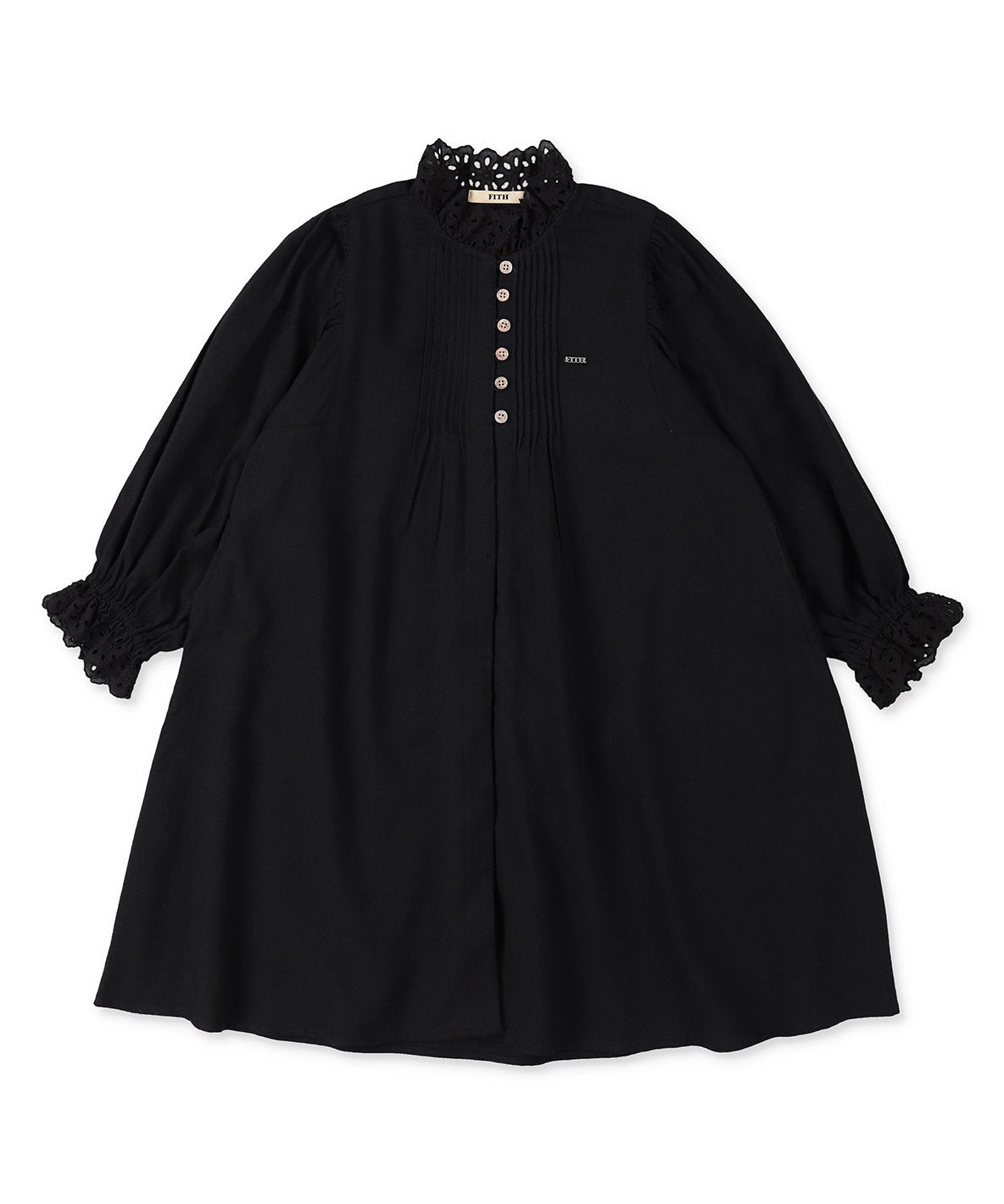 10,575円FITH ワンピースCotton Modal Wool Linen Dress