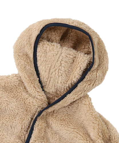 JERRY MARQUEZ Packable Boa Fleece Poncho