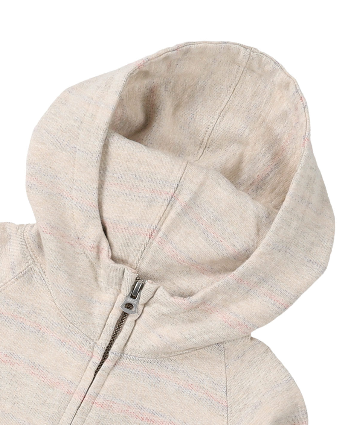 Inlay Brushed Fleece Striped GRAMICCI Zip-up Sweat Hoodie