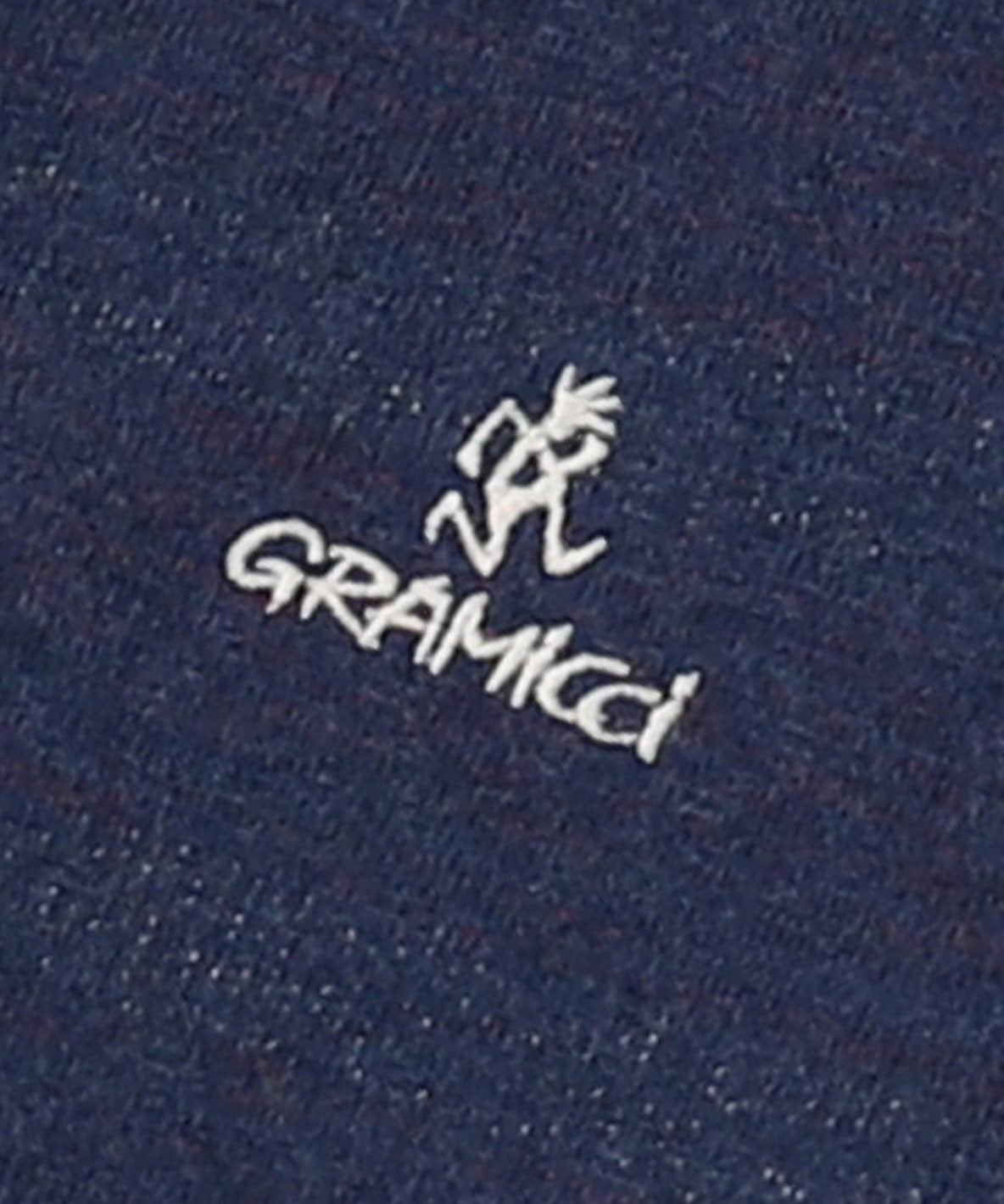 Inlay Brushed Fleece Striped GRAMICCI Zip-up Sweat Hoodie