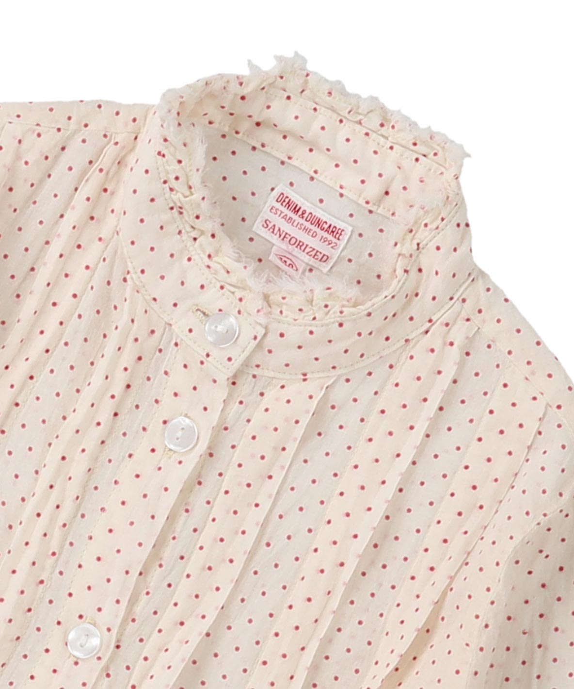 Lawn Pin Dot Blouse