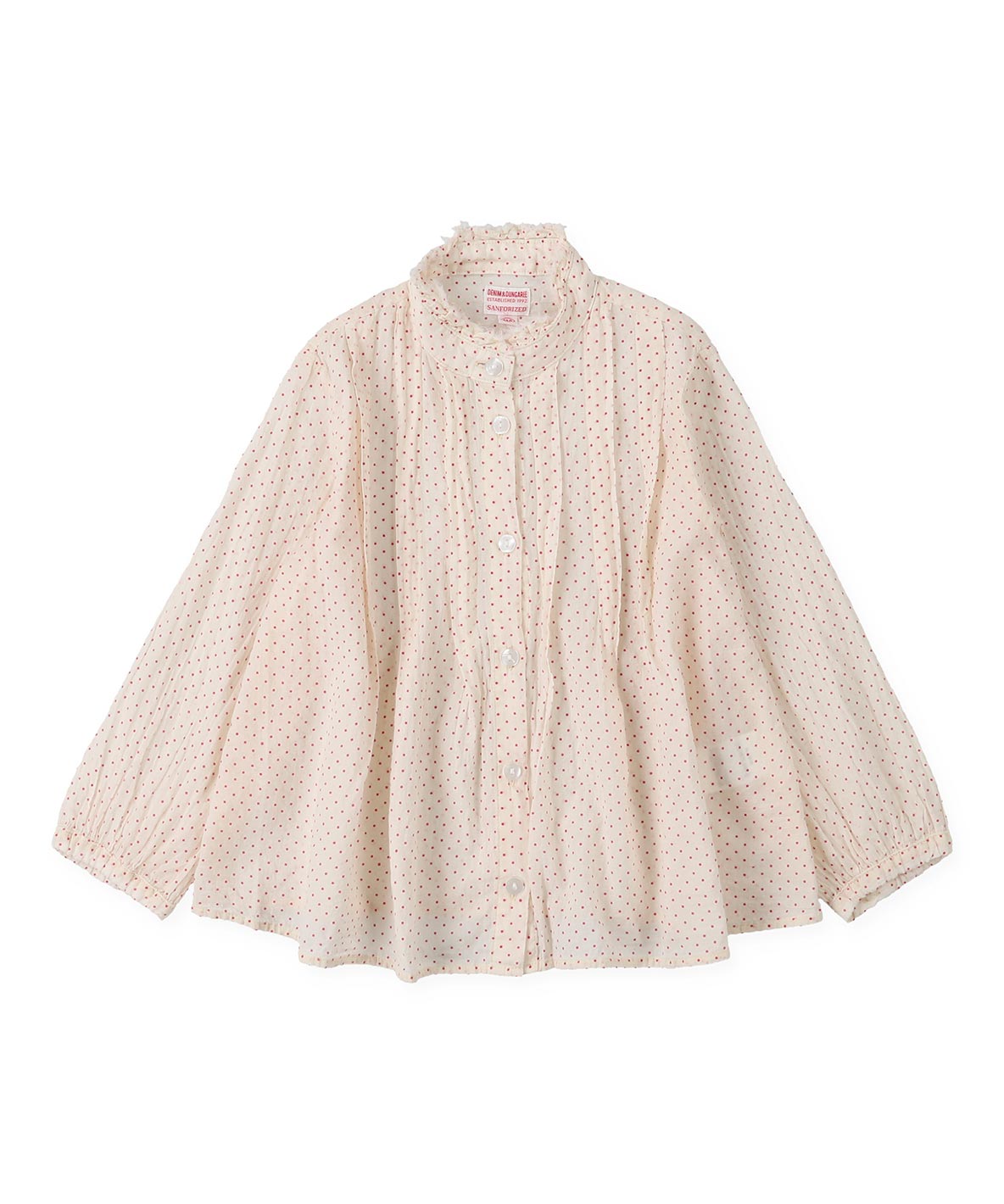 Lawn Pin Dot Blouse