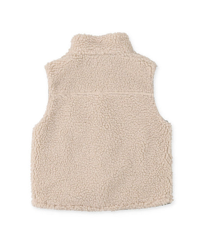 Nylon Oxford Reversible Boa Vest