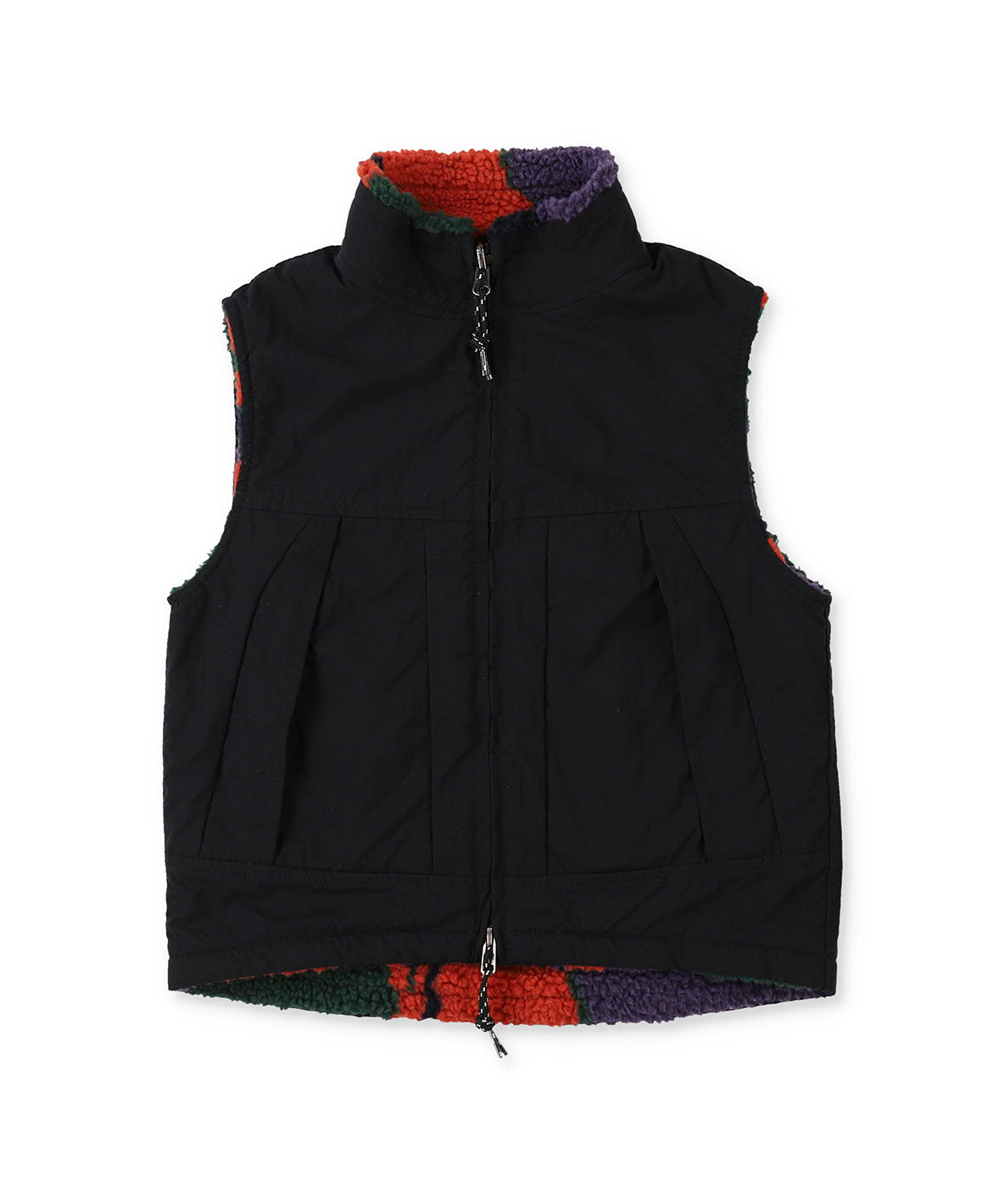 Nylon Oxford Reversible Boa Vest