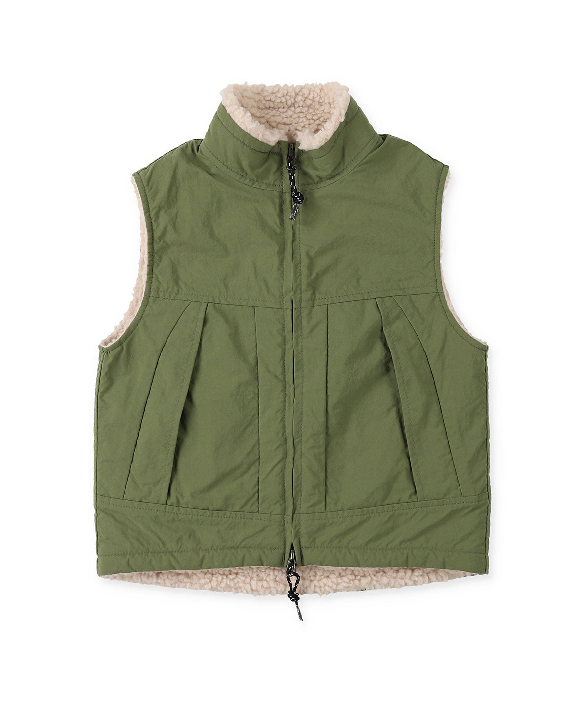 Nylon Oxford Reversible Boa Vest – FITH ONLINE STORE