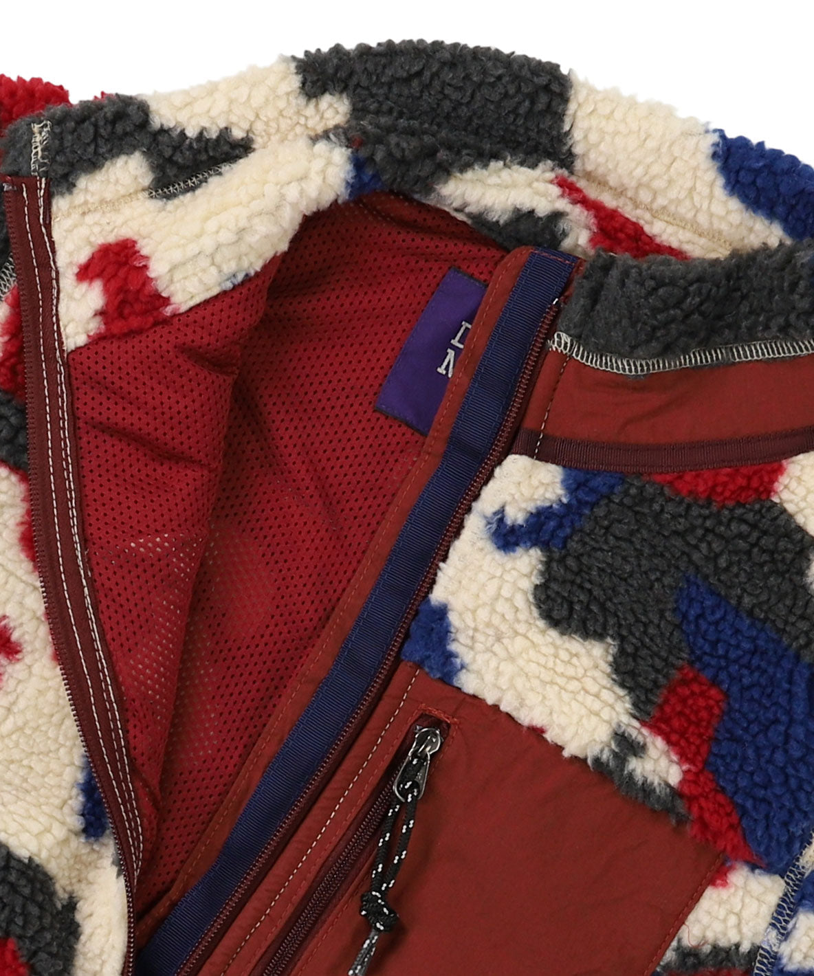 Pattern Boa Jacket FITH ONLINE STORE