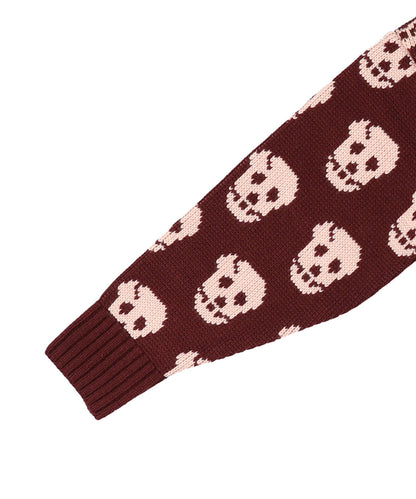 Skull Knit Cardigan