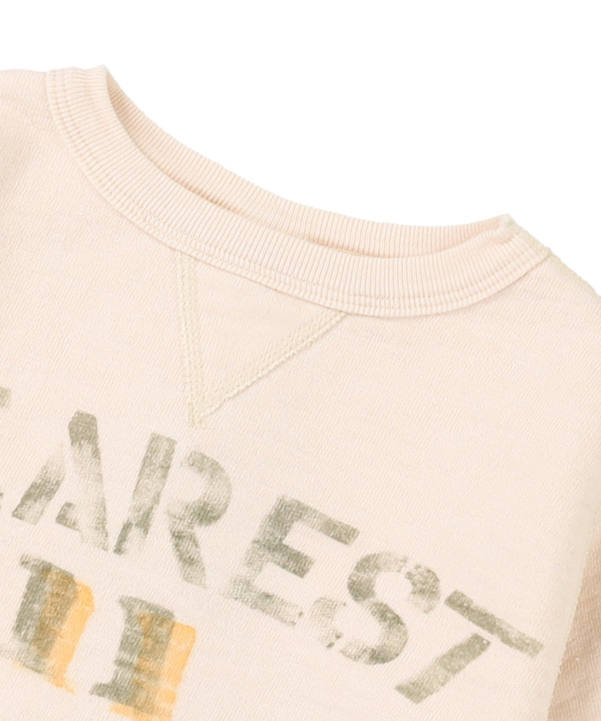 Vintage Fleece Embroidery Sweatshirt