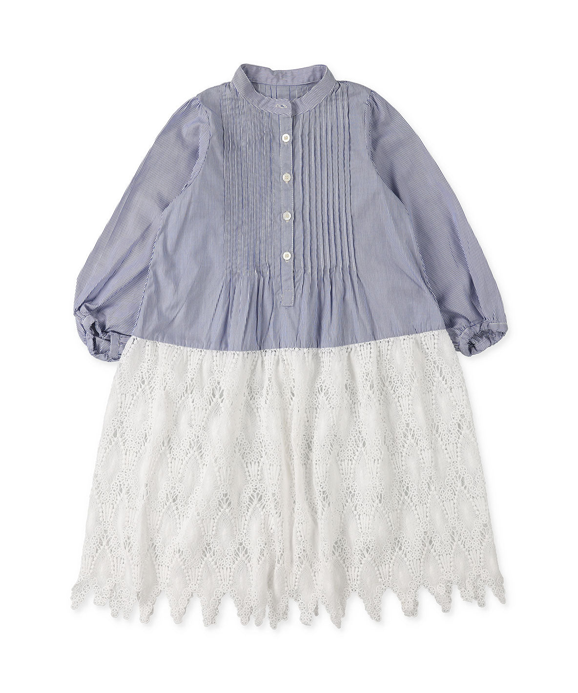 Striped Ribbon Tie Dress