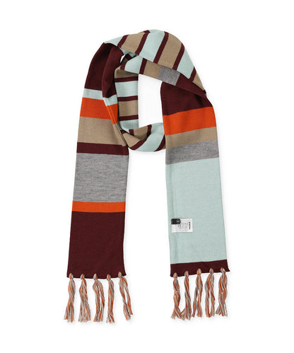 Multi-colored Tassel Muffler