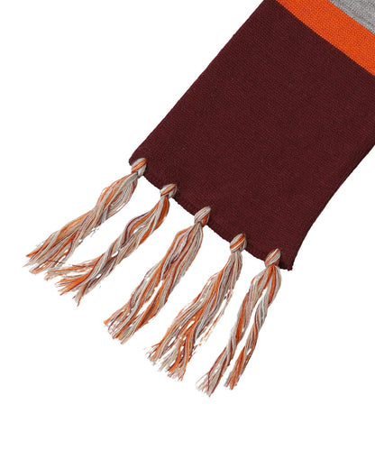 Multi-colored Tassel Muffler