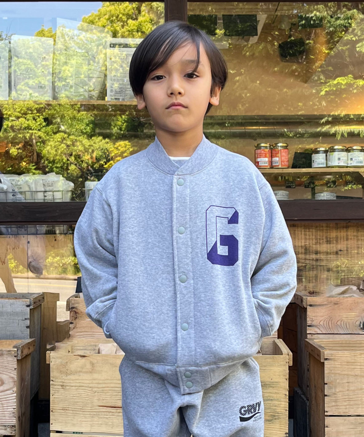 Brushed Fleece G Sweat Stadium Jacket